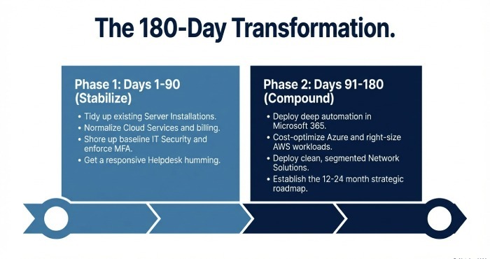 The 180- day transformation