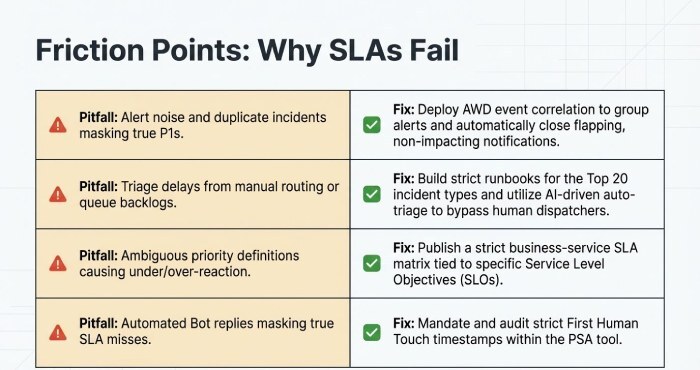 Friction Points: Why SLAs Fail