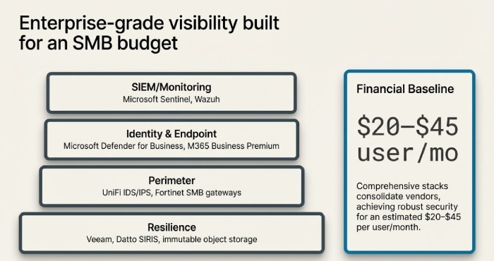 Enterprise-grade visibility built for an SMB budget
