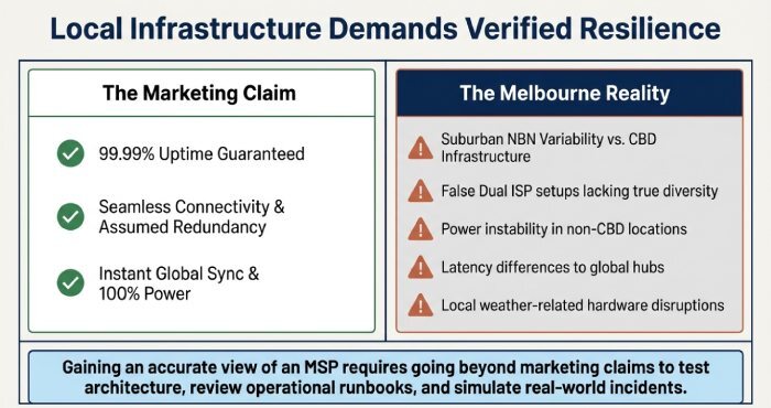 Local Infrastructure vs Marketing Claims